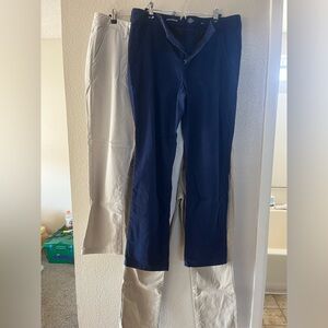 3 pair women’s saint John’s bay boyfriend pants